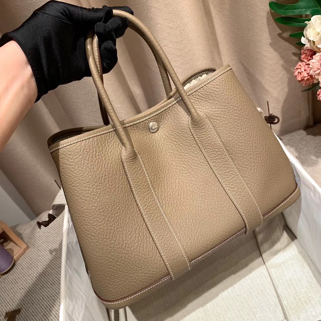 에르메스 가든파티30 에토프 은장 바쉬 컨트리